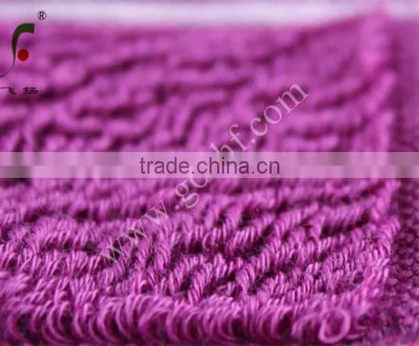 Plush Grid Pattern 100% Cotton Bath Mat photo-6