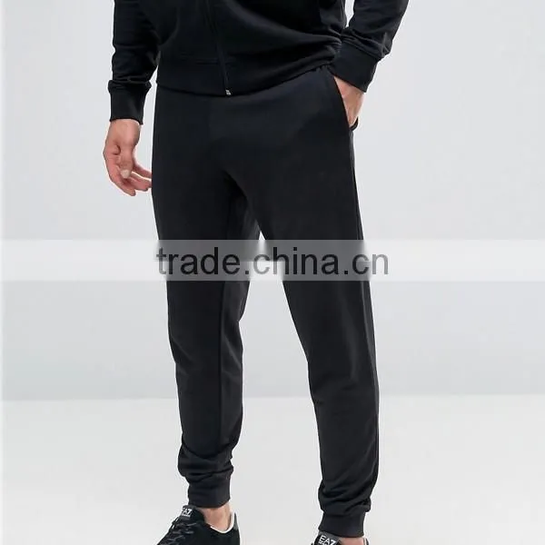 Stand Collar Men Slim Fit Tracksuit Sportwear Full Zip Fastening Plain Tracksuits photo-6