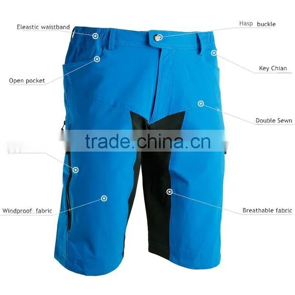 Men Summer Cycling Shorts Downhill MTB Shorts Quick Dry Outdoor Bicycle With Belt Patchwork Breathable Ridding Shorts photo-5