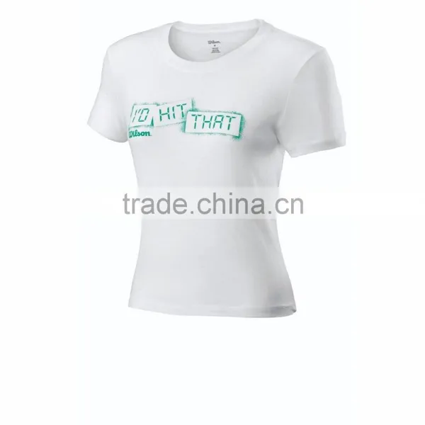 Top Quality Women Sports Tennis Apparel Shirt/t Shirt Dropship