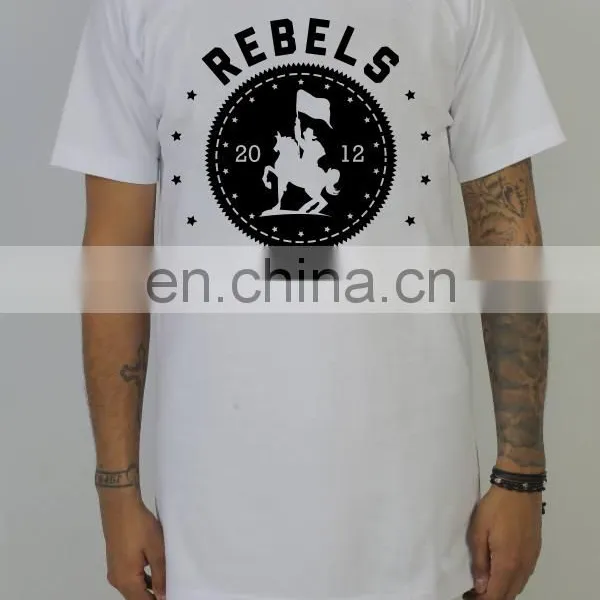 Long Style Printed Men T-shirt