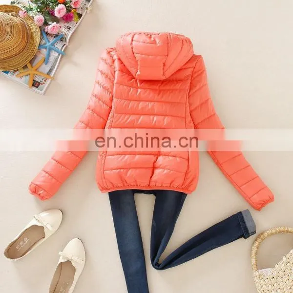 Women Jacket Slim Short Padded photo-2