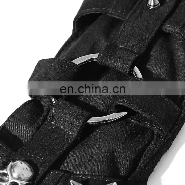 Gothic Style Woven Armor Glove With Spikes photo-3