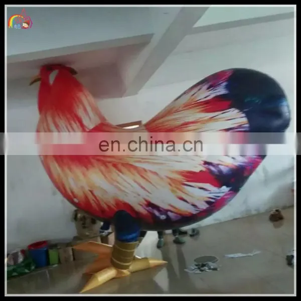 advertising inflatable rooster model , cock inflatable model for sale