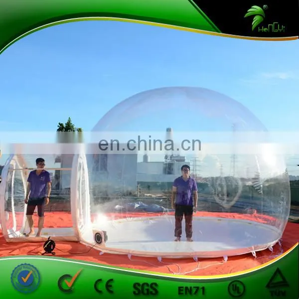 Giant Inflatable Bubble Tent With Tunnels Camping Transparent Dome Tent Hiking Inflatables Balloon photo-5