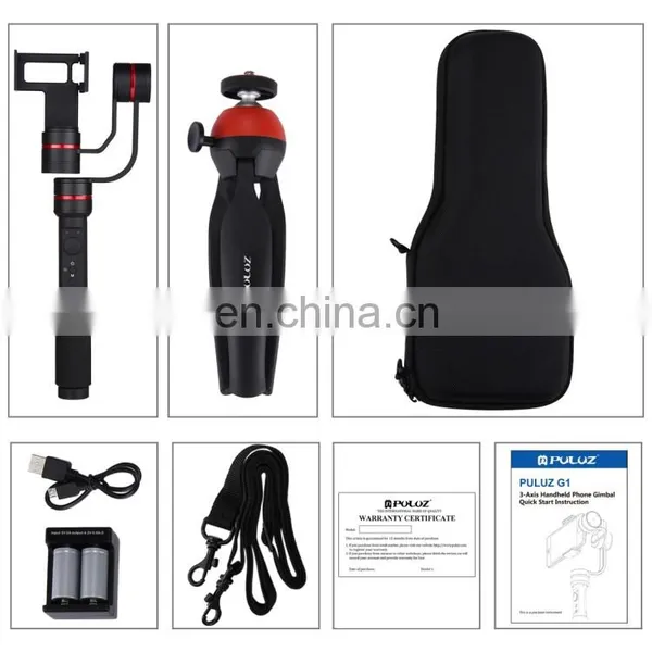 Wholesale Drop Shipping 3-Axis Stabilizer Handheld Gimbal,Factory Stock,Best Quality With Tripod Holder for Smartphone photo-3