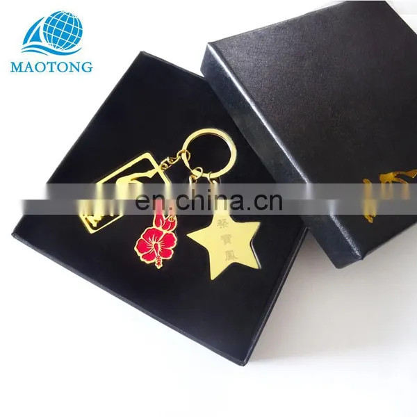 Promotional Gifts Custom Connecting Metal Key Ring For Christmas Sale And Metal Keychain photo-2