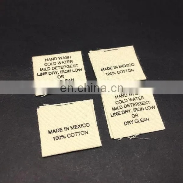 Garment Woven Label/tag/customized Clothing Silk Screen Label Printing photo-6