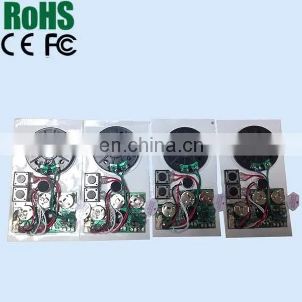 Mini Microphone Voice Record With Press Button for Magazines,greeting Cards,newspapers Etc photo-3