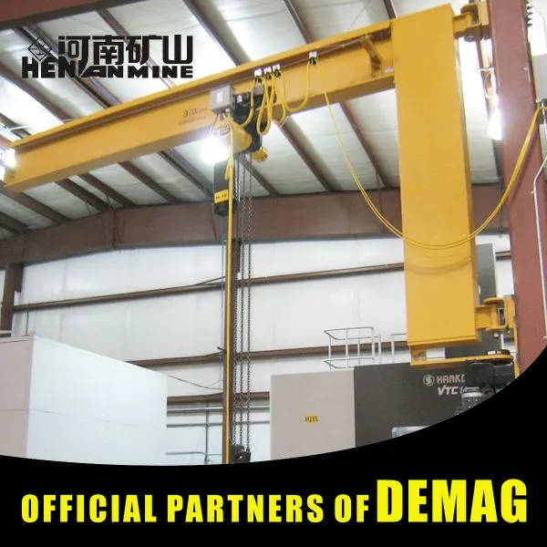 1 Ton Mini Beam Mounted Wall Bracket Jib Cranes Price photo-3