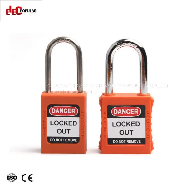 38mm Stainless Steel Shackle Slim Padlocks EP-8521N~EP-8524N ABS Safety Padlock photo-4