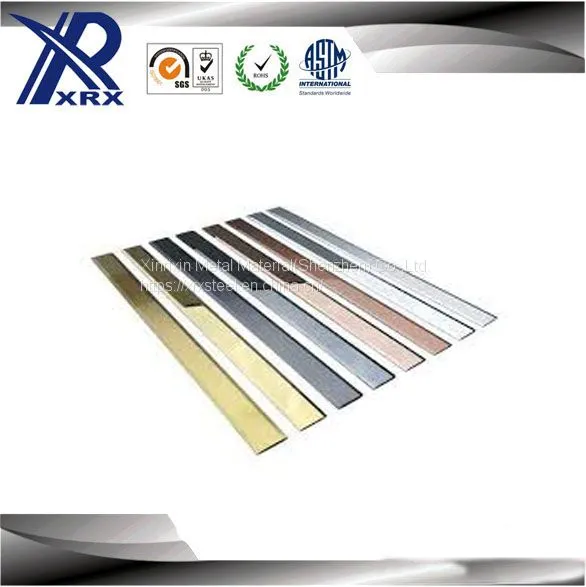 Gold Color Sand Blast Finish 201 Stainless Steel 4x8 Metal Sheet photo-3