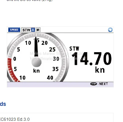 FURUNO DS-85 Doppler Speed Log photo-4