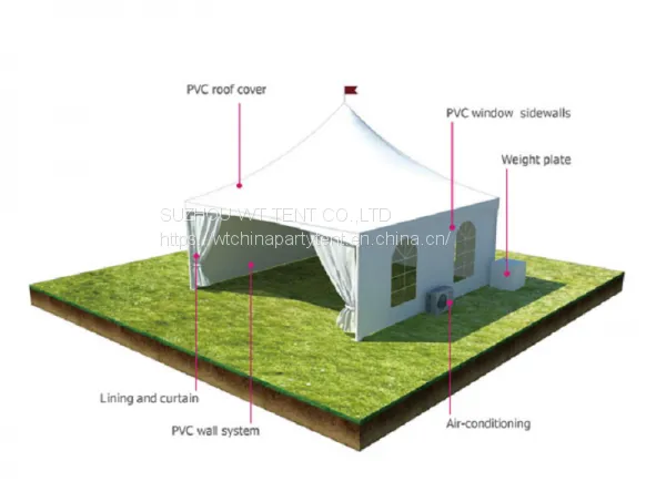 High Quality Aluminum Pagoda Tent Used for Car Show,advertisement,temporary Shop,car Parking