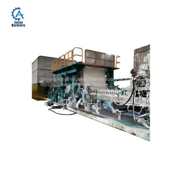 Waste Paper Rolls Notebook Paper a4 Making Machinery Office Waste Paper Recycling Machine photo-5