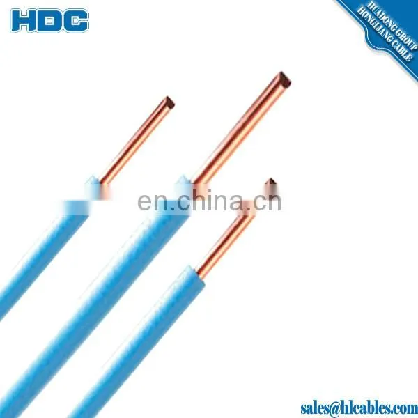 Solid Conductor Type and Insulated Type Pvc Insulated Copper Wire Cable photo-6