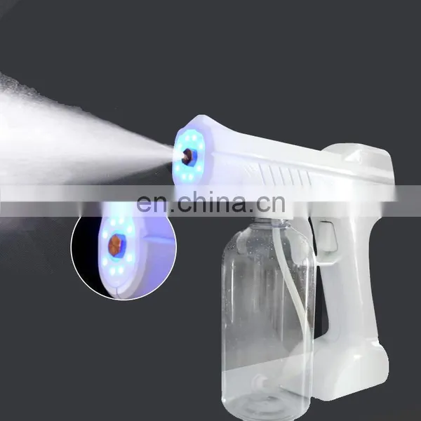 RTS Rechargeable Nano Sanitizante Wireless Automizing Nano Spray Gun Sanitizer for Disinfection Gun photo-2