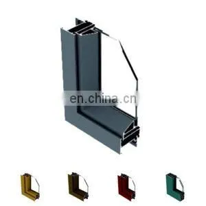Shengxin New Design Double Glazed Slide Aluminium Frame Sliding Frosted Glass Window With Mosquito Net photo-3