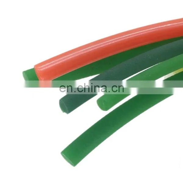 Orange Color Rough Smooth PU Timing Belt Round Belt photo-5