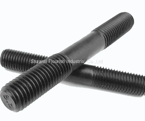 metal steel double-end thread bolt/stud bolt