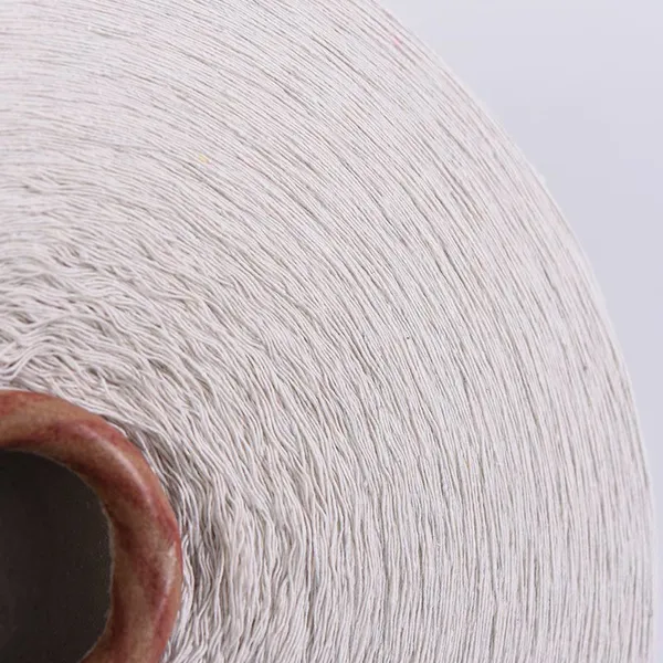 Ne7s Raw White 50/50 Polyester-cotton Blended Yarn for Weaving Canvas photo-3