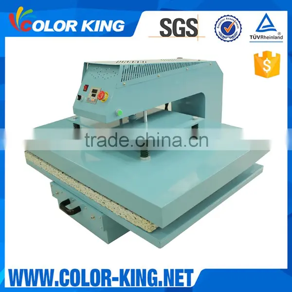 Large Sublimation Textile Printing Pneumatic Heat Press Machine T-shirt photo-3