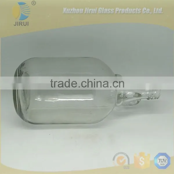 2.5l Clear Glass Wine Bottle With Screw Cap With Handle photo-4