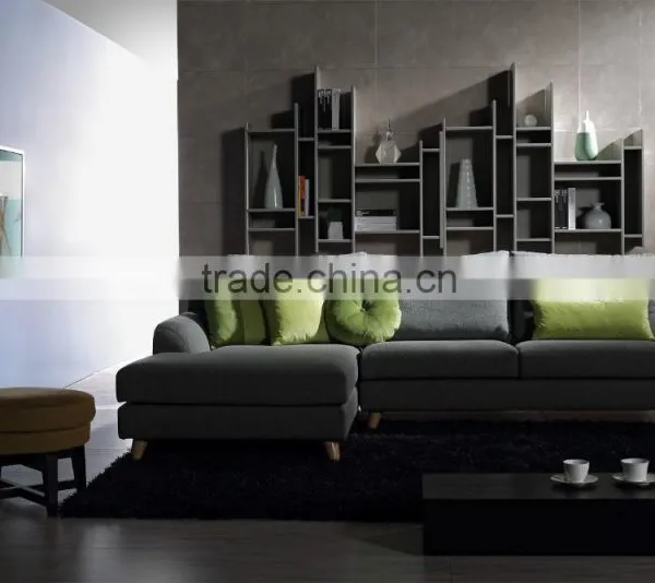 2015 Latest New Design European Style Fabric Living Room Corner Sofa Set photo-2