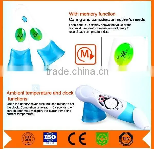 Bluetooth Infrared Ear Thermometer With Digital Lcd Display Readout - Celsius, Fahrenheit Reading photo-5