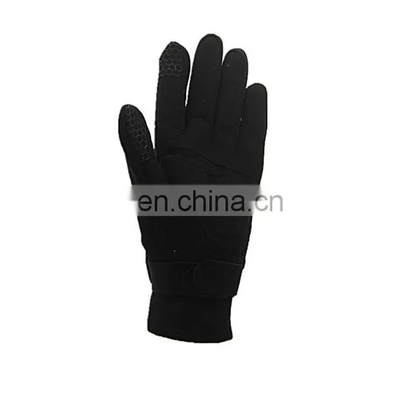 Black Protective Mechanic Working Gloves for Mechanical Engineer photo-3