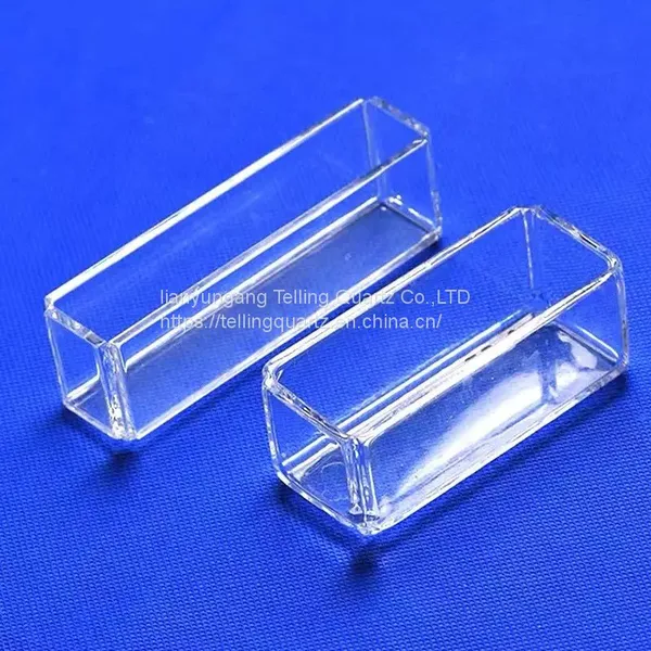 High Precision Fluorescence Quartz Cell Spectrophotometer Glass Cuvette Quartz Cuvette For Laboratory Utensils