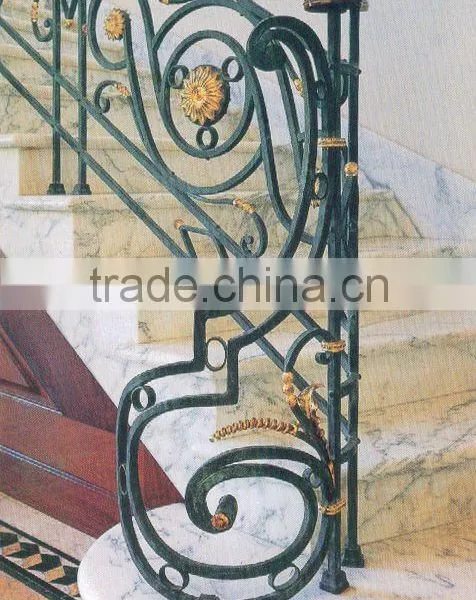 New Design Stair Railling Iron Wrought Iron Component photo-3
