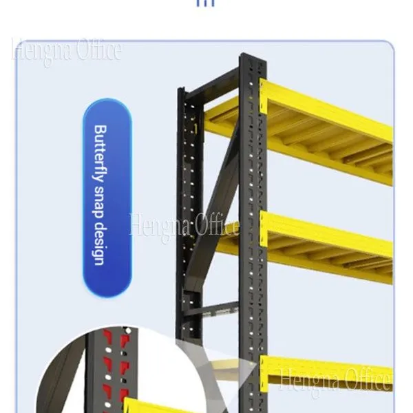 Warehouse Shelving Platform for Heavy Items Steel Shelves for Industrial Environments: Space-Saving and Stable Storage for Warehouses and Logistics photo-3