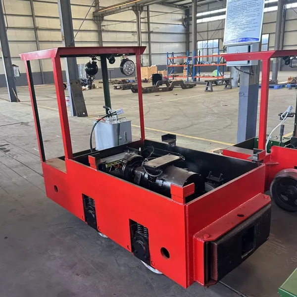 Senteng Underground Explosion-proof Traction Electric Locomotive Mining Rail Transport Vehicle