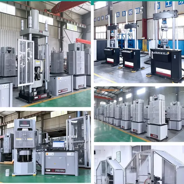 1200KN Computer Hydraulic Universal Testing Machine 1200 Kn Hydraulic Auto Clamping Fixture HST WEW-1200E photo-6