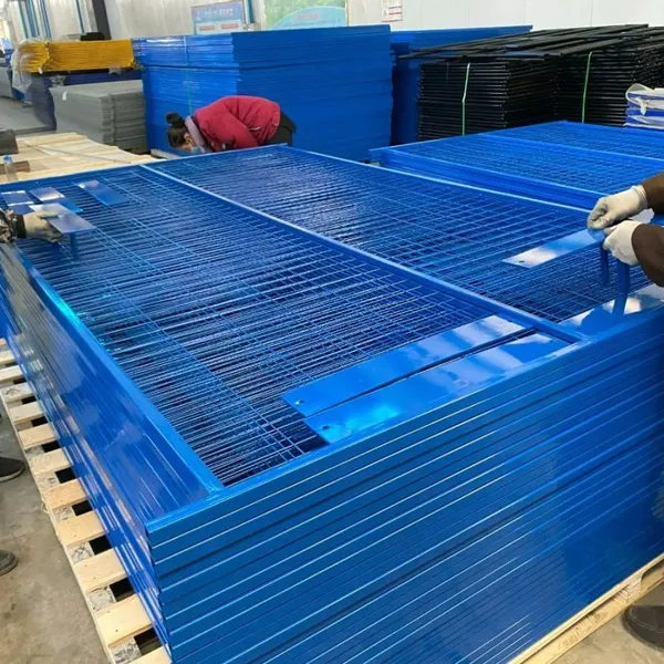 High Quality Hot Dipped Galvanized Canada Standard Temporary Fence Panels for Construction Site Movable Outdoor Fence photo-5