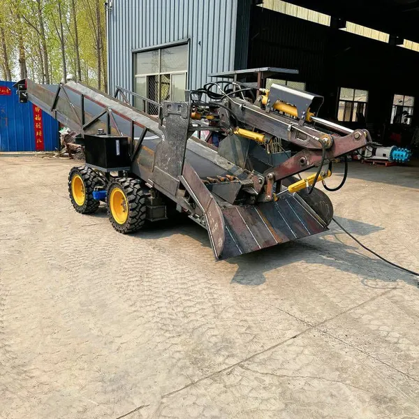 100-type Mine-used Loading Mucking Machine, Tunnel Rake Loader, Mine Rail Transport Vehicle, 0.75 Cubic Meter Dump Mine Car photo-3