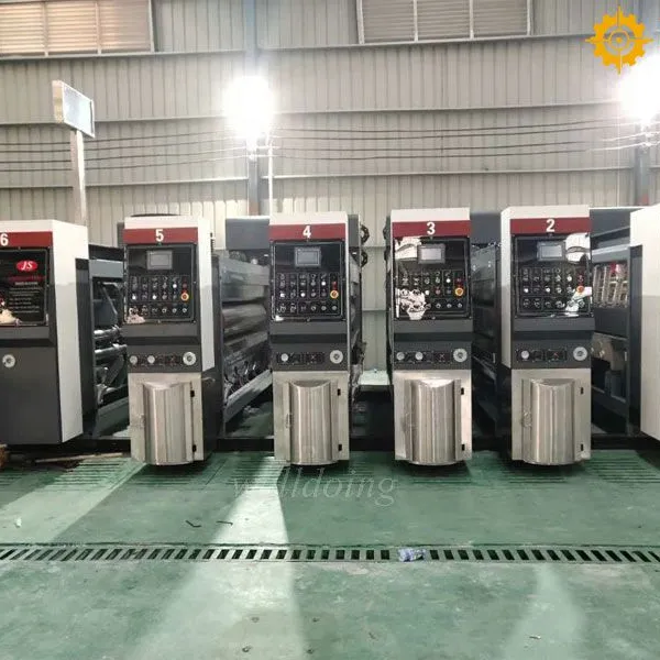 High Speed Corrugated Box Printer Slotter Die Cutter photo-4