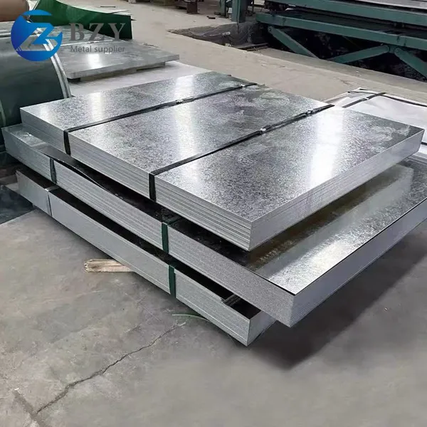 Galvanized Metal Plates Steel Coils Sheets Galvanized 6mm Thick Galvanized Steel Sheet Metal photo-3