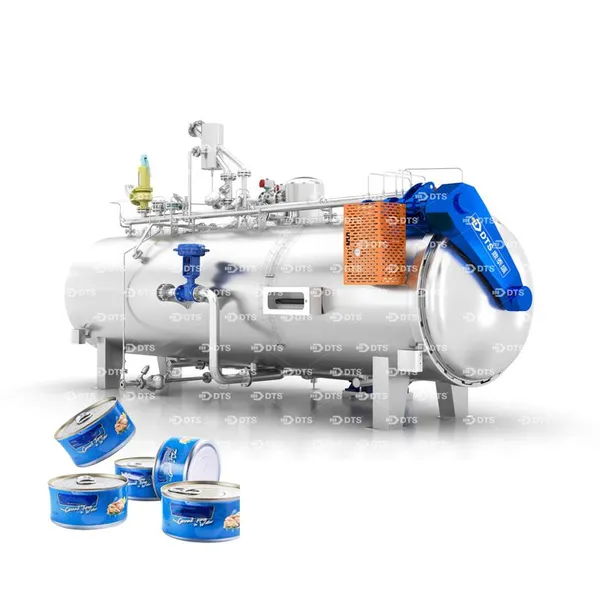 DTS/Spray Type Steam Fish Canned Food Sterilization Retort Steam Autoclave Retort/thermal Sterilization photo-2