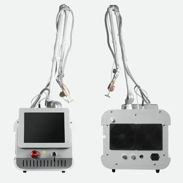 Portable Fractional CO2 Laser Device With Integrated Cooling for Safe Skin Resurfacing Scar Remoal Vaginal Rejuvenation photo-2