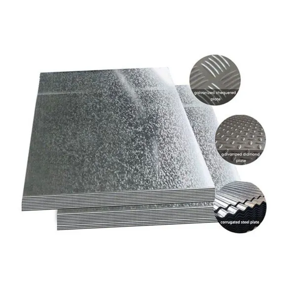 Fabrikdirekt-Hot-Sale SPCC DX51D DX52D DX53D verzinktes Z100 Z150 Z275 rostfreies Baumaterial für Dachbau, GI-Platte