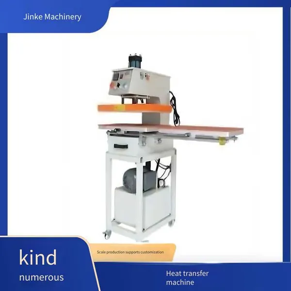 Jinke Machinery Slide-up Hydraulic Dual-station Heat Transfer Machine b With High Flexibility and Excellent Pattern Transfer Effect photo-2