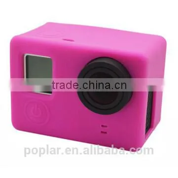 GP131 Gopros Silicon Housing for GoProS Hero4 for LCD CAM or Single Cam photo-2