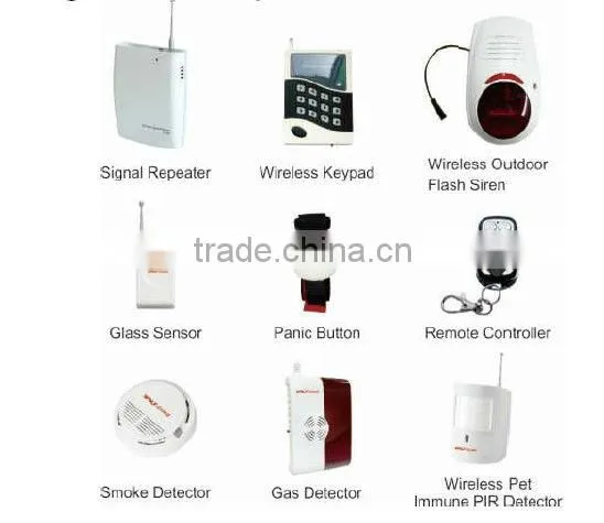 YL-007AF Best Quality Yard Security Waterproof Intelligent Spot Alarm System With LED Flash Siren photo-3