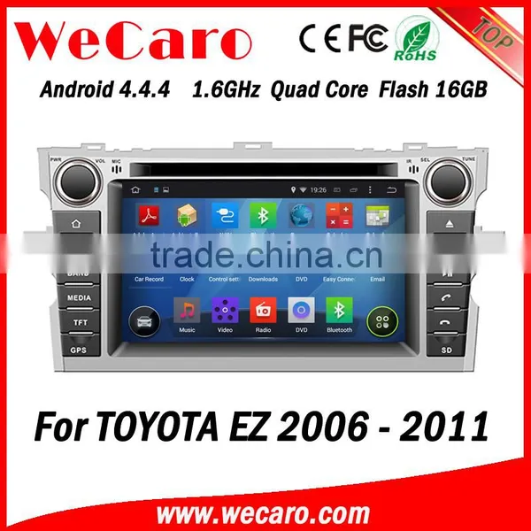Wecaro WC-TE7029 Android 4.4.4 WIFI 3G Car Radio Navigation System for Toyota EZ Car DVD Player 2006 2007 2008 2009 2010 2011 photo-2