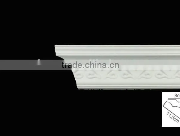 Interior PU Material Crown Cornice photo-3