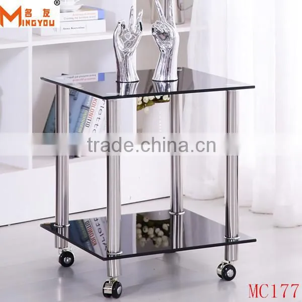 Swivel Tempered Glass Lift Top Coffee Table photo-3