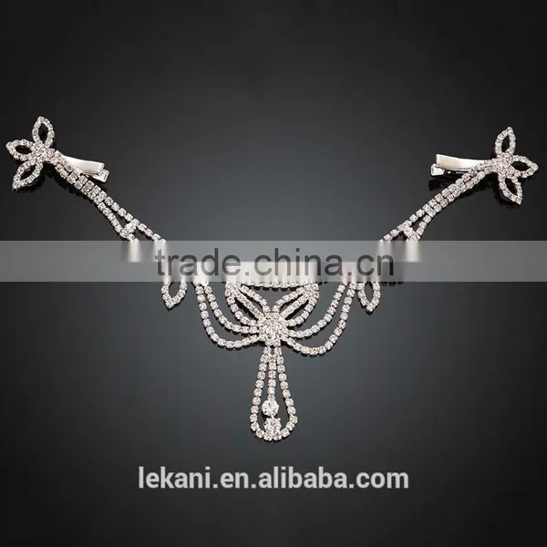 Fancy Women Crystal Wedding Korean Quality Bijoux photo-5