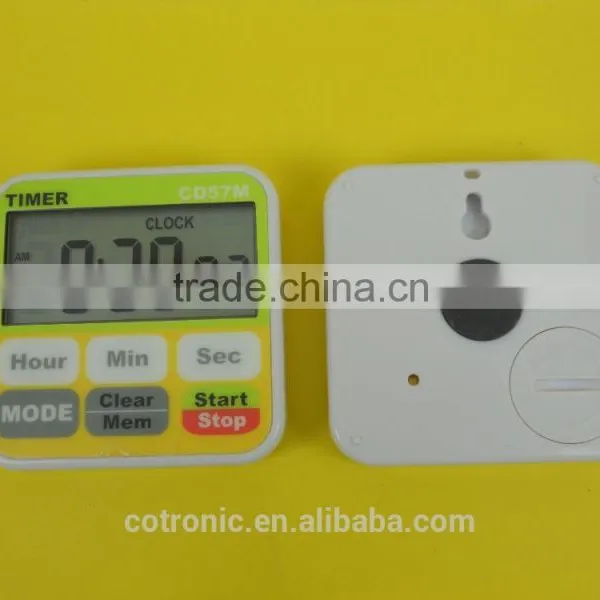 Clock With Magnet Waterproof Indoor 24-Hour Digital Electronic Kitchen Home Cook Countdown and Count Up Timer photo-4